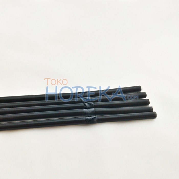 flexible black 6mm x 24cm non wp