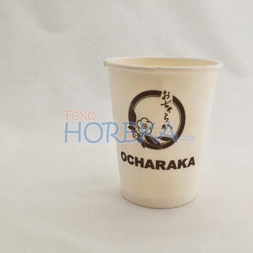 cetak logo hot paper cup